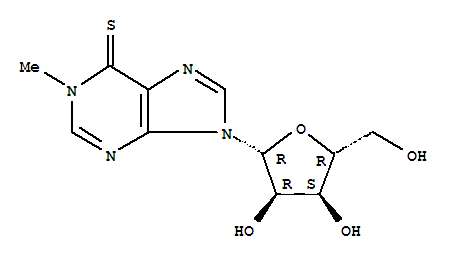 1-methyl-9-pentofuranosyl-1,9-dihydro-6H-purine-6-thione