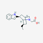 2-Azabicyclo[2.2.2]octane-2-aceticacid, 6-ethyl-7-(1H-indol-2-yl)-, [1R-(1a,4a,6b,7S*)]-