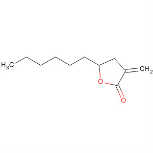 2(3H)-Furanone, 5-hexyldihydro-3-methylene-
