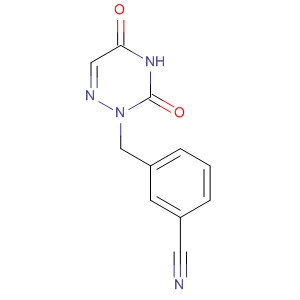 Benzonitrile, 3-[(4,5-dihydro-3,5-dioxo-1,2,4-triazin-2(3H)-yl)methyl]-