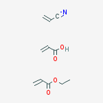 2-Propenoic acid, polymer with ethyl 2-propenoate and 2-propenenitrile