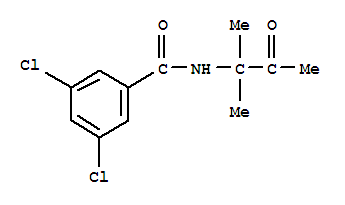3,5-dichloro-N-(1,1-dimethyl-2-oxopropyl)benzamide