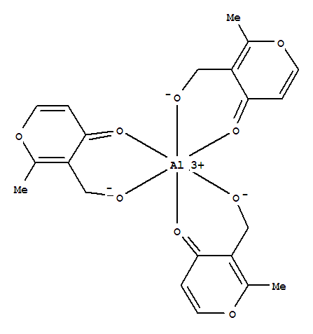 Tris(3-hydroxy-2-methyl-4H-pyran-4-onato)aluminum