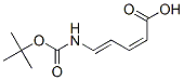 2,4-PENTADIENOIC ACID 5-[[(1,1-DIMETHYLETHOXY)CARBONYL]AMINO]-,(2Z,4E)-