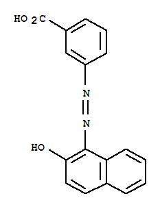3-[(2E)-2-(2-oxonaphthalen-1(2H)-ylidene)hydrazino]benzoic acid