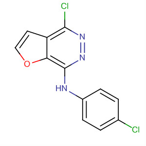 Furo[2,3-d]pyridazin-7-amine, 4-chloro-N-(4-chlorophenyl)-