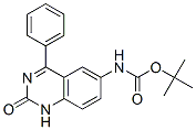 CARBAMIC ACID (1,2-DIHYDRO-2-OXO-4-PHENYL-6-QUINAZOLINYL)-,TERT-BUTYL ESTER