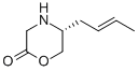 2-Morpholinone,5-(2E)-2-buten-1-yl-, (5R)-