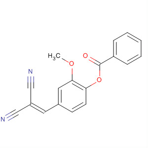 Propanedinitrile, [[4-(benzoyloxy)-3-methoxyphenyl]methylene]-