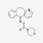 {[(5Z)-10,11-dihydro-5H-benzo[4,5]cyclohepta[1,2-b]pyridin-5-ylideneamino]oxy}(morpholin-4-yl)methanone