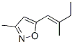 Isoxazole,3-methyl-5-[(1E)-2-methyl-1-buten-1-yl]-