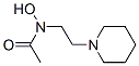 Acetamide, N-hydroxy-N-[2-(1-piperidinyl)ethyl]-