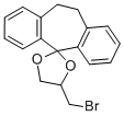 4-(bromomethyl)-10,11-dihydrospiro[5H-dibenzo[a,d]cycloheptene-5,2-[1,3]dioxolane]