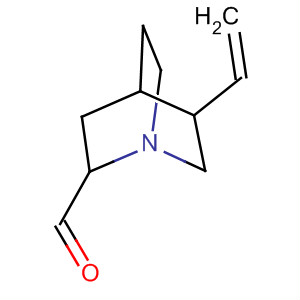 1-Azabicyclo[2.2.2]octane-2-carboxaldehyde, 5-ethenyl-