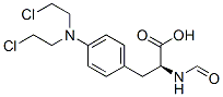 4-[Bis(2-chloroethyl)amino]-N-formyl-L-phenylalanine