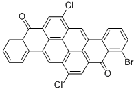 bromo-6,14-dichloropyranthrene-8,16-dione