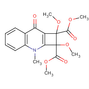 Cyclobuta[b]quinoline-1,2-dicarboxylic acid,1,2,3,8-tetrahydro-1,2-dimethoxy-3-methyl-8-oxo-, dimethyl ester,(1R,2S)-rel-
