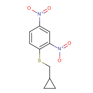 Benzene, 1-[(cyclopropylmethyl)thio]-2,4-dinitro-