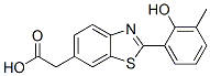 2-(2-Hydroxy-3-methylphenyl)-6-benzothiazoleacetic acid