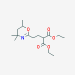 Diethyl 2-[2-(4,4,6-trimethyl-5,6-dihydro-1,3-oxazin-2-yl)ethyl]propanedioate
