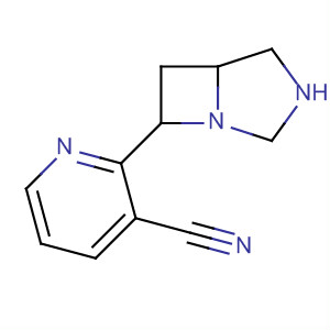 3-Pyridinecarbonitrile, 5-(1R,5S)-3,6-diazabicyclo[3.2.0]hept-6-yl-