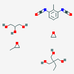 1,2,3-Propanetriol, polymer with 1,3-diisocyanatomethylbenzene, 2-ethyl-2-(hydroxymethyl)-1,3-propanediol, methyloxirane and oxirane