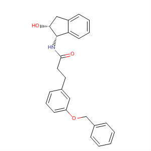 Benzenepropanamide,N-[(1S,2R)-2,3-dihydro-2-hydroxy-1H-inden-1-yl]-3-(phenylmethoxy)-