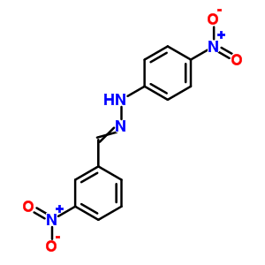 1-(3-nitrobenzylidene)-2-(4-nitrophenyl)hydrazine