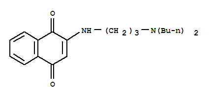 2-([3-(Dibutylamino)propyl]amino)naphthoquinone
