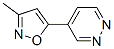 Pyridazine,4-(3-methyl-5-isoxazolyl)-