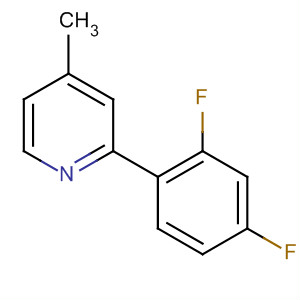 Pyridine, 2-(2,4-difluorophenyl)-4-methyl-