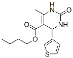 5-Pyrimidinecarboxylicacid, 1,2,3,4-tetrahydro-6-methyl-2-oxo-4-(3-thienyl)-, butyl ester