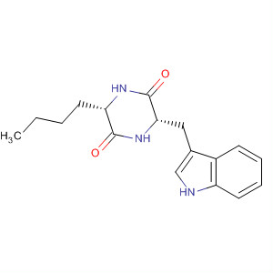 2,5-Piperazinedione, 3-butyl-6-(1H-indol-3-ylmethyl)-, (3S,6S)-