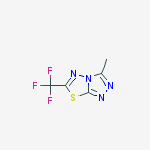 3-methyl-6-(trifluoromethyl)[1,2,4]triazolo[3,4-b][1,3,4]thiadiazole