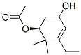 4-CYCLOHEXENE-1,3-DIOL,5-ETHYL-6,6-DIMETHYL-,1-ACETATE,(1S)-