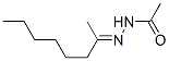 Acetic acid,2-(1-methylheptylidene)hydrazide