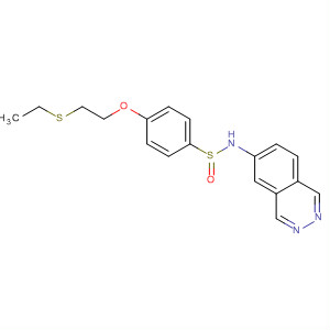 Benzenesulfinamide, 4-[2-(ethylthio)ethoxy]-N-6-phthalazinyl-