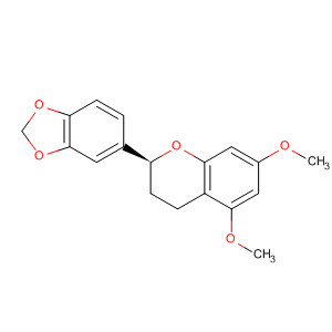 2H-1-Benzopyran, 2-(1,3-benzodioxol-5-yl)-3,4-dihydro-5,7-dimethoxy-,(2S)-