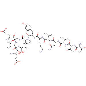 L-Valine,L-threonyl-L-threonyl-L-valyl-L-asparaginyl-L-valyl-L-lysyl-L-tyrosyl-L-prolyl-L-a-glutamylglycyl-L-a-glutamyl-L-valyl-