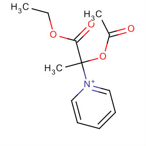 Pyridinium, 1-[1-(acetyloxy)-2-ethoxy-1-methyl-2-oxoethyl]-