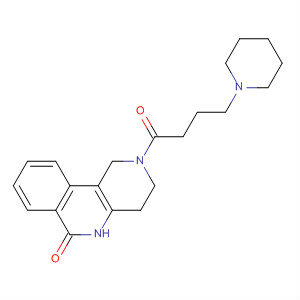 Benzo[c][1,6]naphthyridin-6(2H)-one,1,3,4,5-tetrahydro-2-[1-oxo-4-(1-piperidinyl)butyl]-