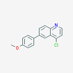 Quinoline, 4-chloro-6-(4-methoxyphenyl)-