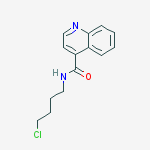 4-Quinolinecarboxamide, N-(4-chlorobutyl)-