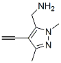 1H-PYRAZOLE-5-METHANAMINE,4-ETHYNYL-1,3-DIMETHYL-