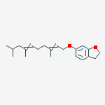 Benzofuran, 2,3-dihydro-6-[(3,7,9-trimethyl-2,6-decadienyl)oxy]-