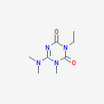 1,3,5-Triazine-2,4(1H,3H)-dione, 6-(dimethylamino)-3-ethyl-1-methyl-
