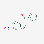 1H-Indole, 1-benzoyl-5-nitro-