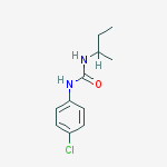 1-butan-2-yl-3-(4-chlorophenyl)urea