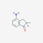 4-amino-2-methyl-2,3-dihydro-1H-inden-1-one
