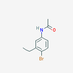 N-(4-bromo-3-ethylphenyl)acetamide